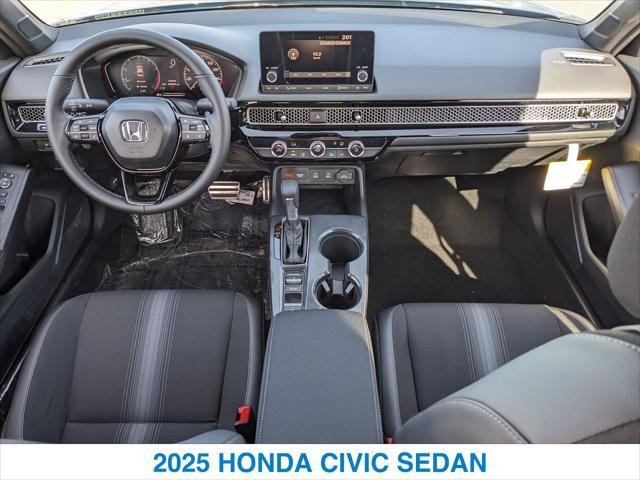 new 2025 Honda Civic car, priced at $27,800