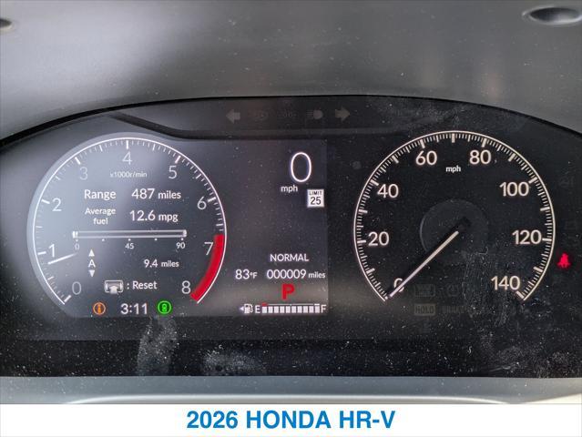 new 2026 Honda HR-V car, priced at $29,850