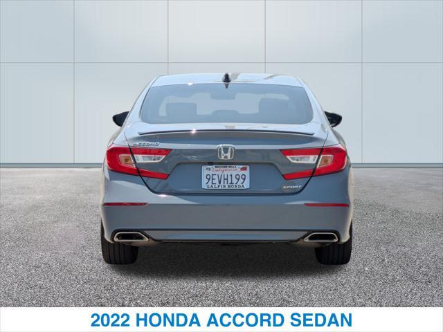 used 2022 Honda Accord car, priced at $26,978