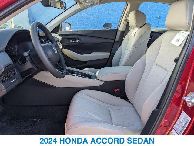 new 2024 Honda Accord car, priced at $29,445