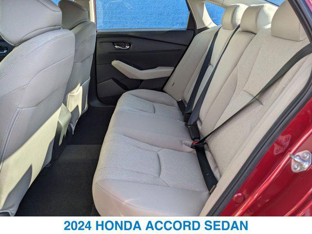 new 2024 Honda Accord car, priced at $29,445