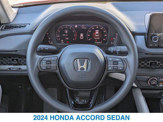 new 2024 Honda Accord car, priced at $29,445