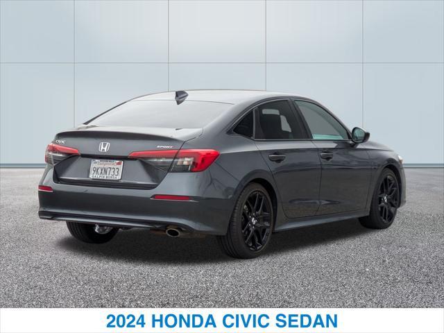 used 2024 Honda Civic car, priced at $26,208