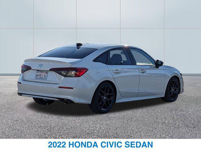 used 2022 Honda Civic car, priced at $22,486