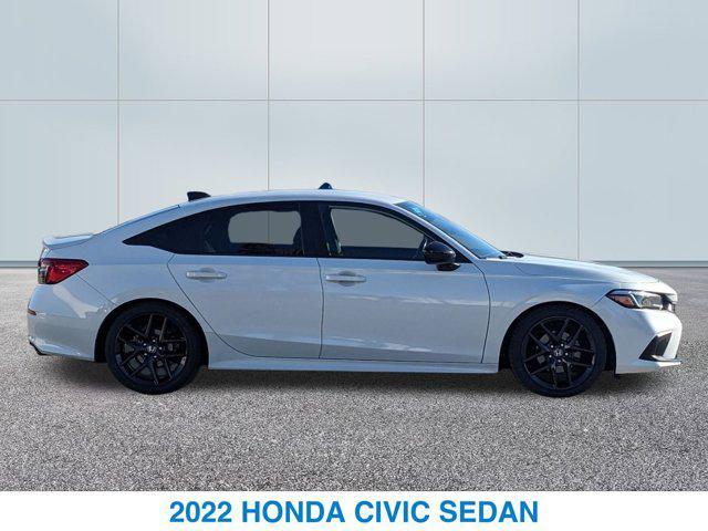 used 2022 Honda Civic car, priced at $22,486