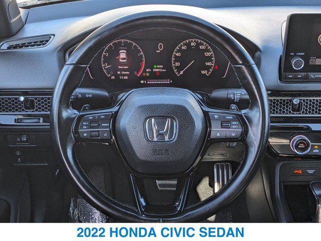 used 2022 Honda Civic car, priced at $22,486