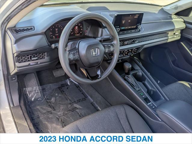 used 2023 Honda Accord car, priced at $27,507