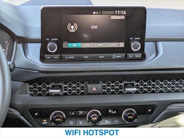 used 2023 Honda Accord car, priced at $27,507