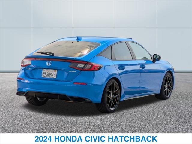 used 2024 Honda Civic car, priced at $26,991