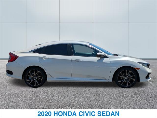 used 2020 Honda Civic car, priced at $21,378