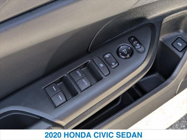 used 2020 Honda Civic car, priced at $21,378