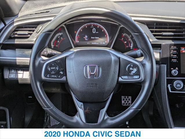 used 2020 Honda Civic car, priced at $21,378
