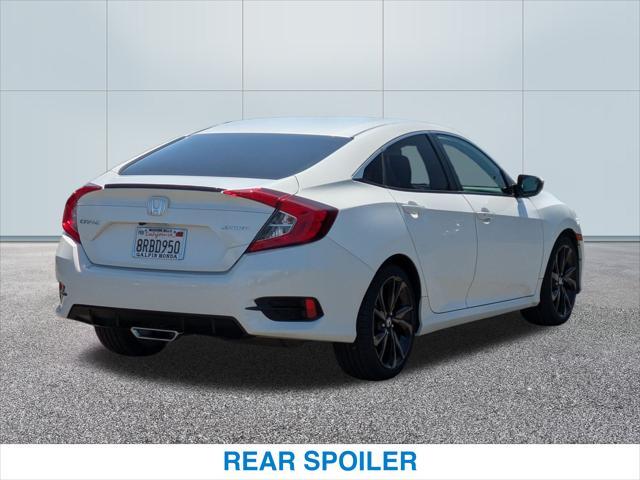 used 2020 Honda Civic car, priced at $21,378