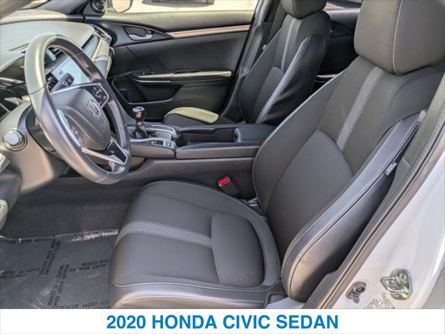 used 2020 Honda Civic car, priced at $21,378
