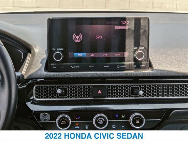 used 2022 Honda Civic car, priced at $24,488