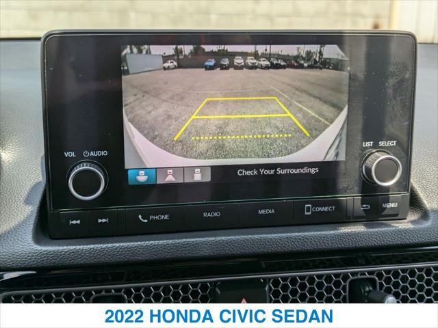 used 2022 Honda Civic car, priced at $24,488