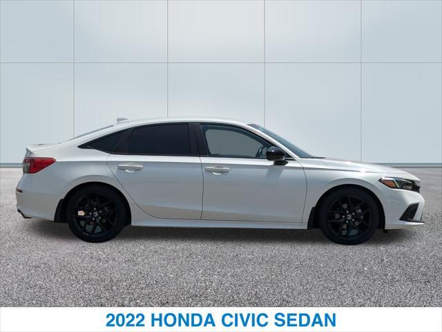 used 2022 Honda Civic car, priced at $24,488