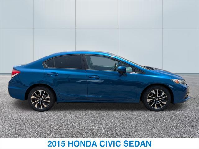 used 2015 Honda Civic car, priced at $12,000