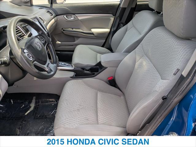 used 2015 Honda Civic car, priced at $12,000