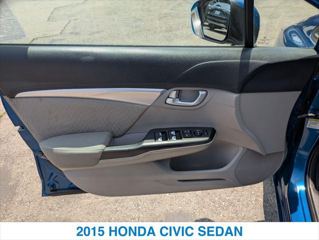 used 2015 Honda Civic car, priced at $12,000