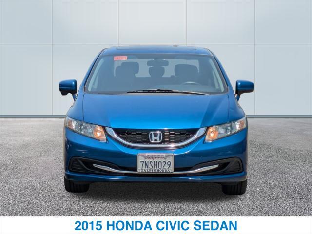 used 2015 Honda Civic car, priced at $12,000