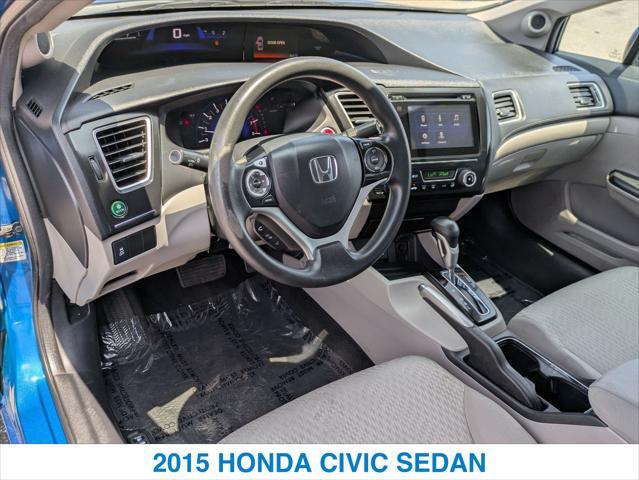 used 2015 Honda Civic car, priced at $12,000