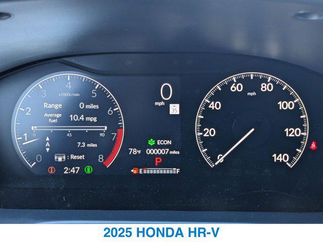 new 2025 Honda HR-V car, priced at $29,305