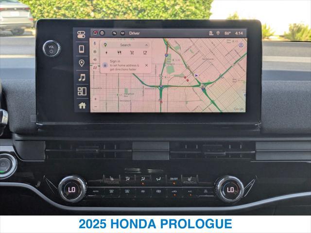 new 2025 Honda Prologue car, priced at $51,850