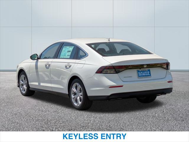 new 2025 Honda Accord car, priced at $29,900