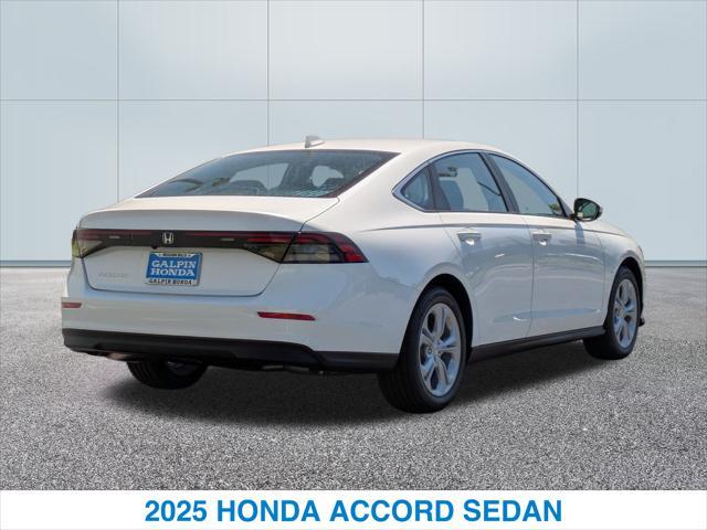 new 2025 Honda Accord car, priced at $29,900