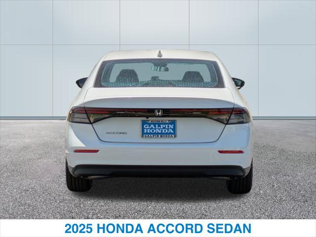 new 2025 Honda Accord car, priced at $29,900