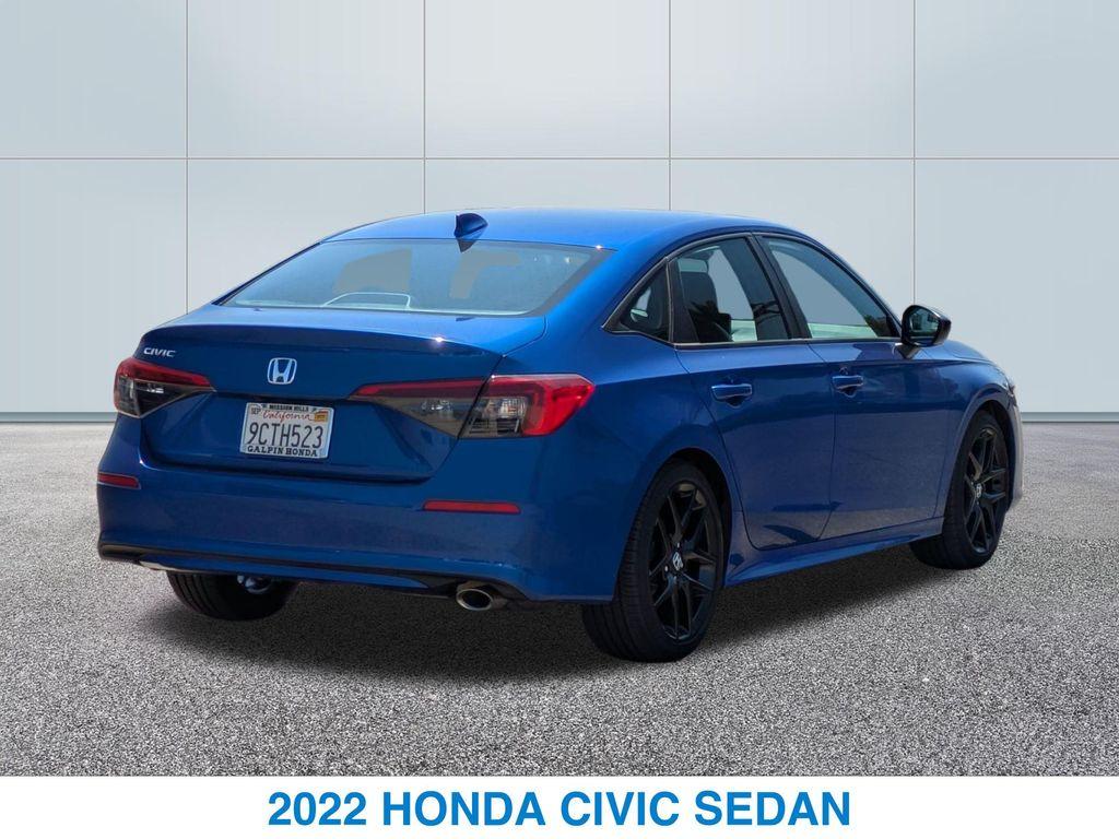 used 2022 Honda Civic car, priced at $23,904