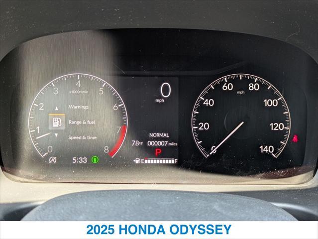 new 2025 Honda Odyssey car, priced at $44,125