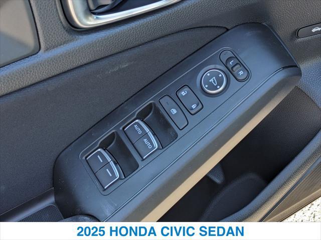 new 2025 Honda Civic car, priced at $27,855