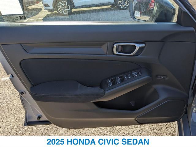 new 2025 Honda Civic car, priced at $27,855