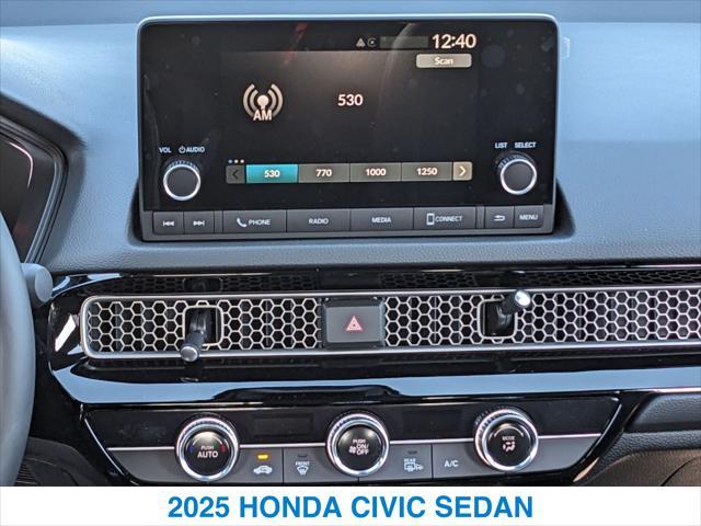 new 2025 Honda Civic car, priced at $27,855