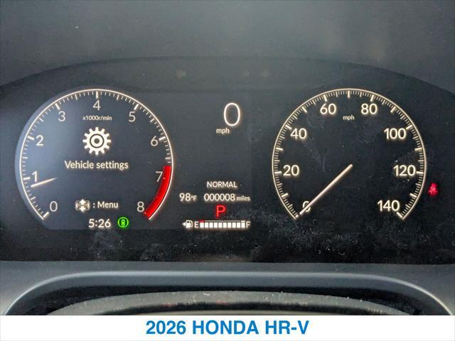new 2026 Honda HR-V car, priced at $31,350