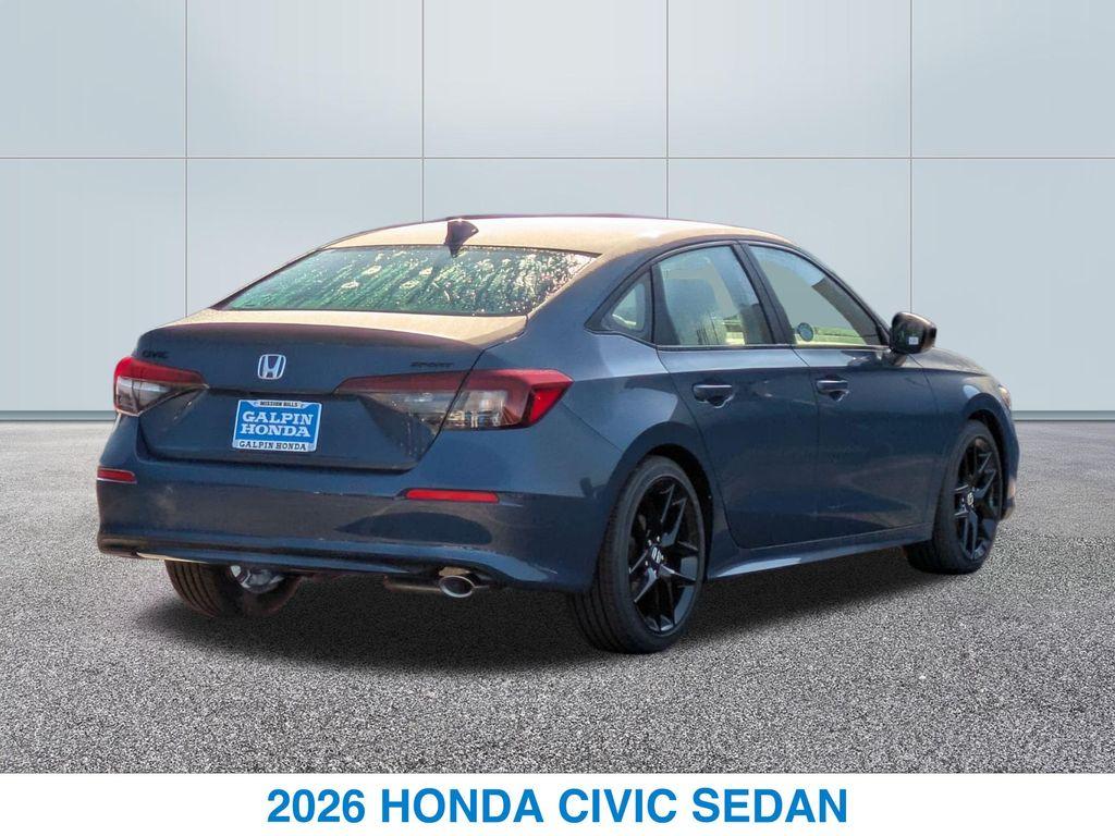 new 2026 Honda Civic car, priced at $28,245