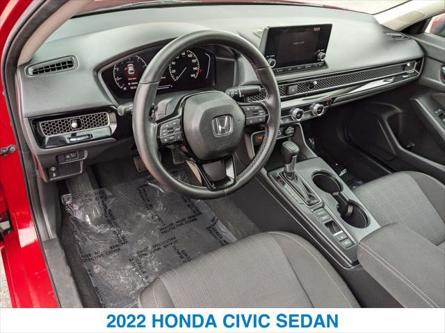 used 2022 Honda Civic car, priced at $25,000