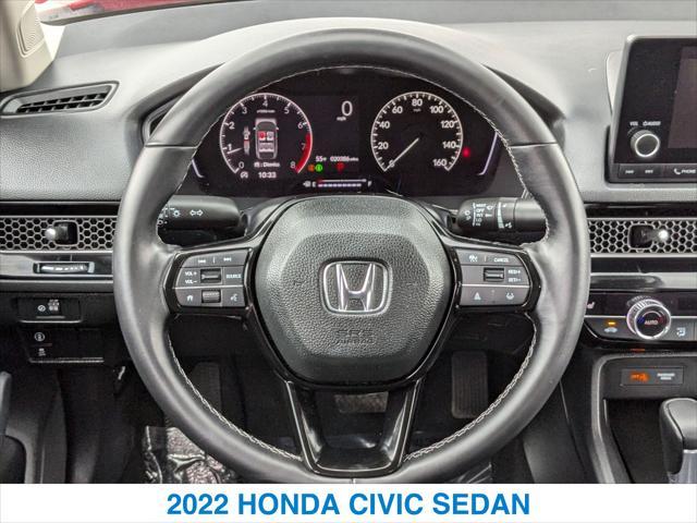 used 2022 Honda Civic car, priced at $25,000