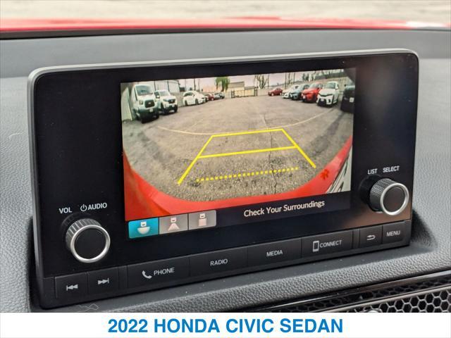 used 2022 Honda Civic car, priced at $25,000