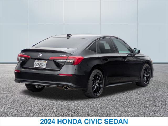 used 2024 Honda Civic car, priced at $26,768