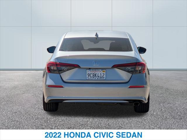 used 2022 Honda Civic car, priced at $24,477