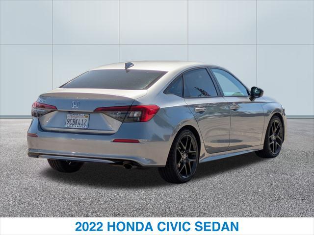 used 2022 Honda Civic car, priced at $24,477