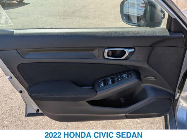 used 2022 Honda Civic car, priced at $24,477