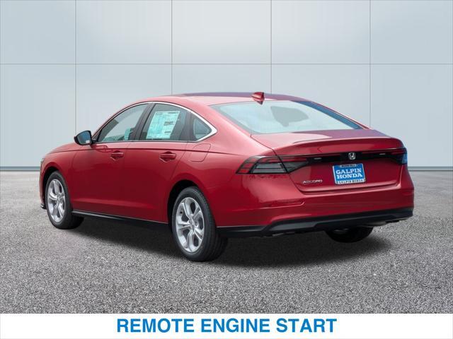 new 2025 Honda Accord car, priced at $29,900