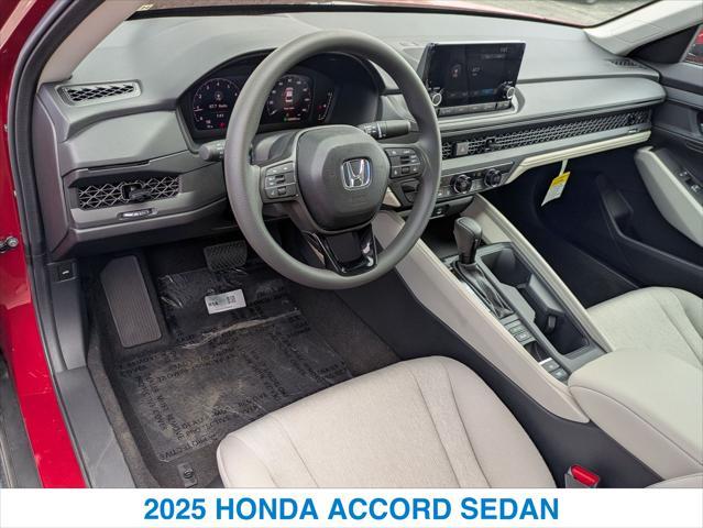 new 2025 Honda Accord car, priced at $29,900