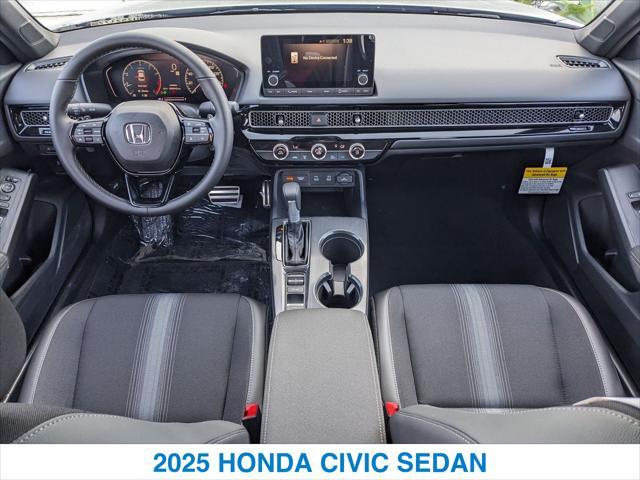 new 2025 Honda Civic car, priced at $27,345