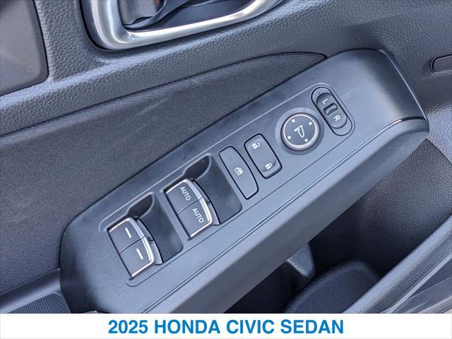 new 2025 Honda Civic car, priced at $27,345