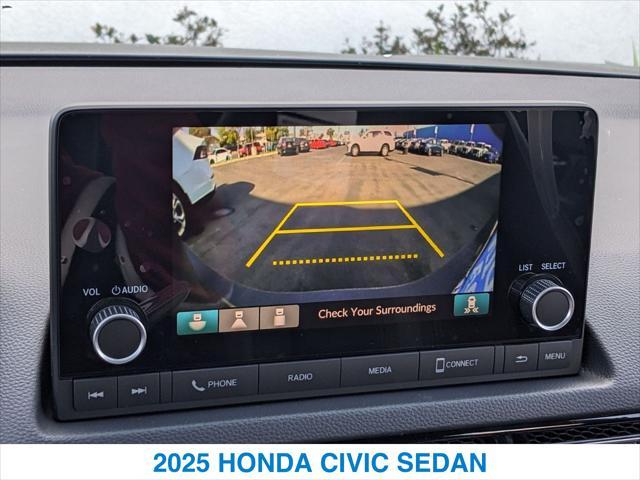 new 2025 Honda Civic car, priced at $27,345